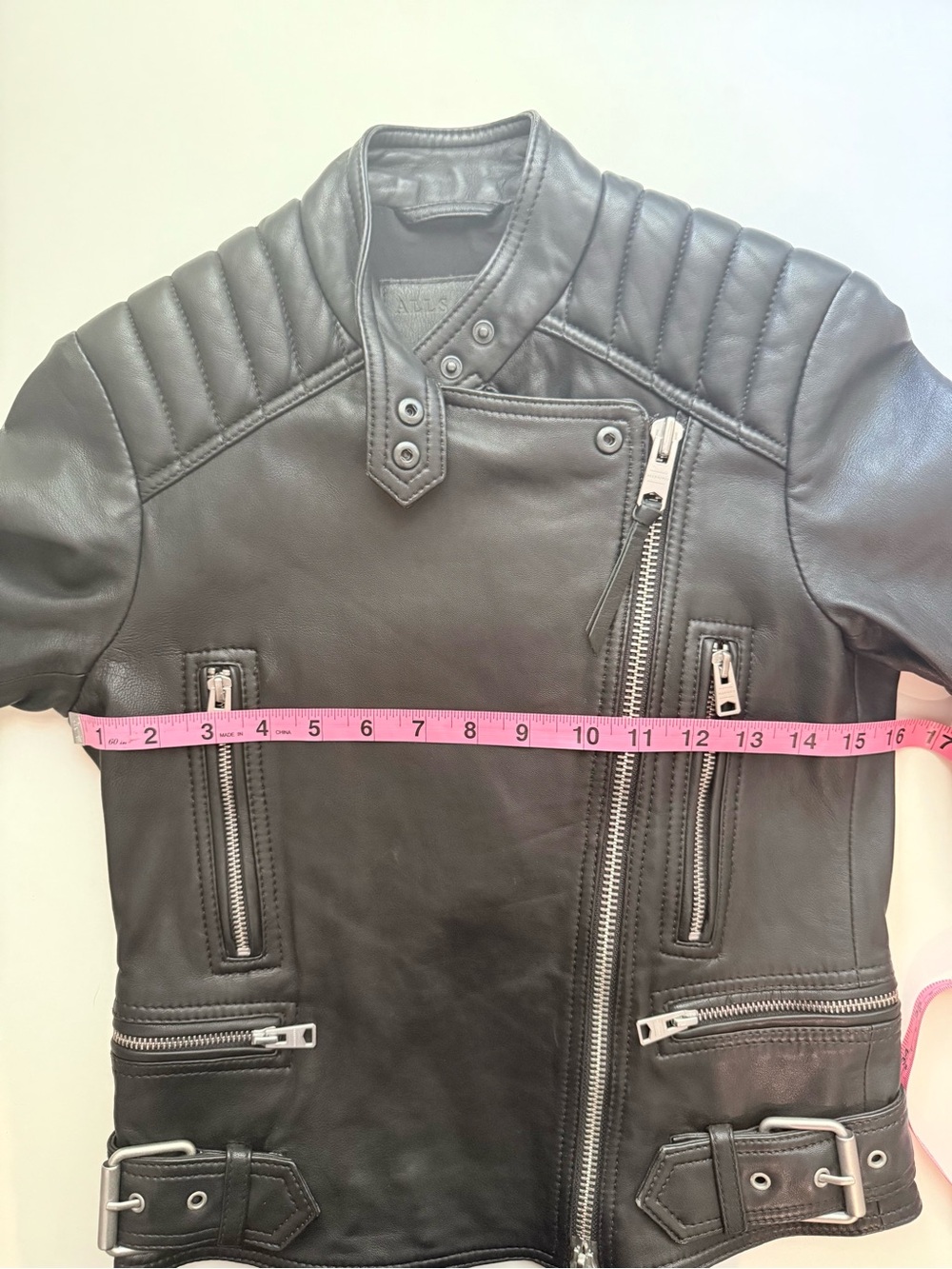 All Saints moto jacket NEW - Picture 7 of 9